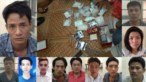 Khám phá đường dây ma tuý của giang hồ Hải Phòng