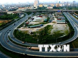 Hà Nội Xây dựng cầu trực thông dự án nút giao thông Bắc Hồng