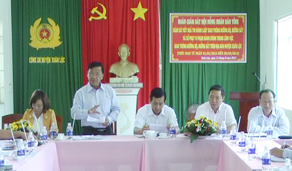 Giám sát an toàn giao thông trên địa bàn huyện Xuân Lộc