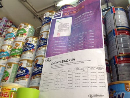 176 nhãn hàng sữa đồng loạt công bố giảm giá