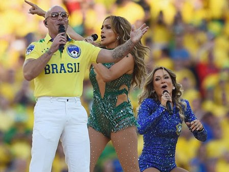 World Cup 2014 mở màn bằng buổi lễ khai mạc đầy màu sắc