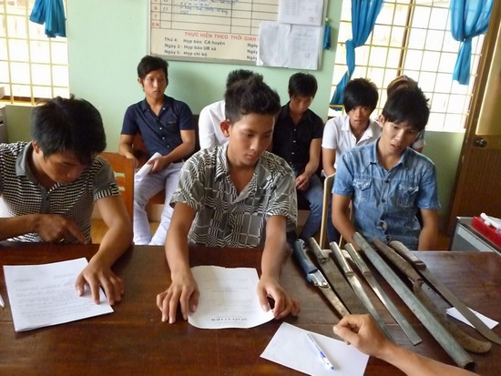 Ngăn chặn kịp thời vụ ẩu đả có hung khí