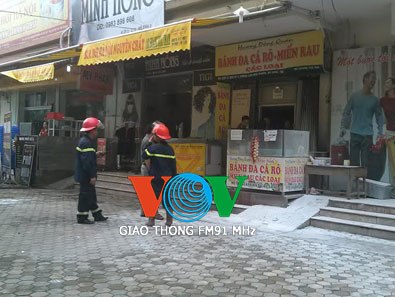 Lại thêm một vụ nổ bình gas ở Hà Nội