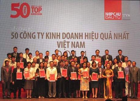 TPHCM Vinh danh 50 DN kinh doanh hiệu quả nhất
