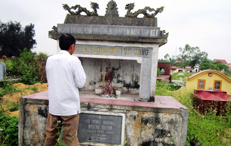 Có một nghĩa trang miền Nam bị lãng quên ở xứ Nghệ