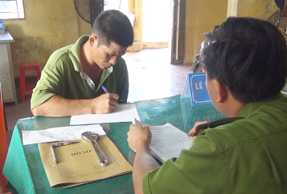 Bắt gọn một đối tượng trộm cắp