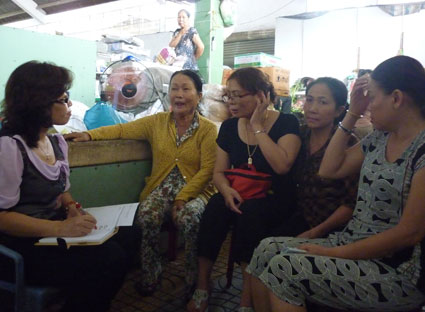 Chợ Bà Rịa Vỡ hụi lớn, tiểu thương khóc ròng