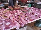 Thịt gia súc, gia cầm có nguy cơ gây bệnh tả cao