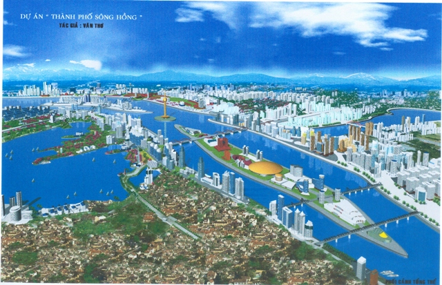 Vẽ Thành phố Sông Hồng bằng tình yêu cháy