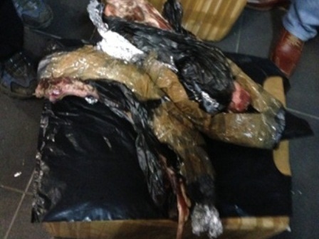 Nghi án vận chuyển xương hổ qua đường hàng không