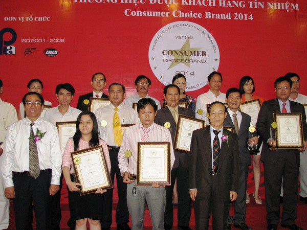 Nhiều thương hiệu Việt được khách hàng tín nhiệm năm 2014