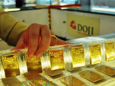 Giá vàng có dấu hiệu đi xuống