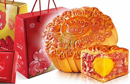 Kinh Đô tung ra thị trường 2 800 tấn bánh trung thu