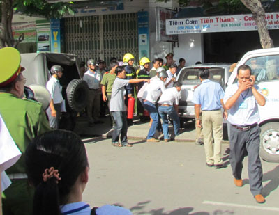 Cưỡng chế nhà số 100 Trần Phú - Nha Trang