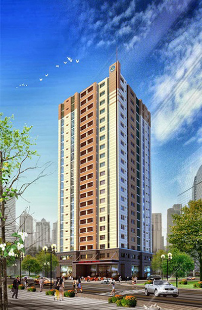 Phối cảnh dự án.