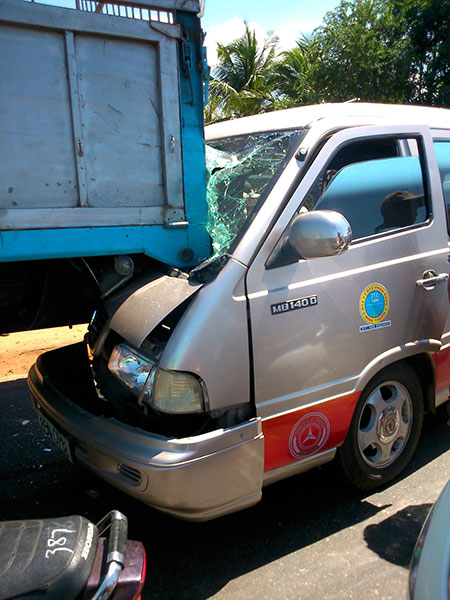 Điểm đen trên quốc lộ 1A đoạn qua Hàm Thuận Bắc