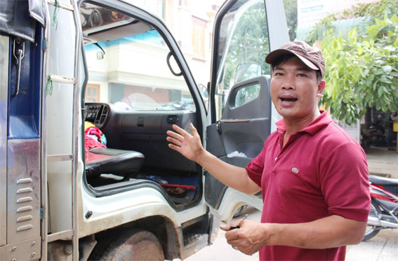 Chủ xe tải bị cướp trong đêm