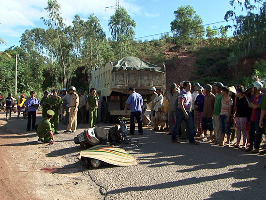 Tai nạn giao thông trên tỉnh lộ ĐT630 một người chết