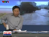 Vụ phóng viên ném điện thoại trên sóng VTV1 lên báo nước ngoài
