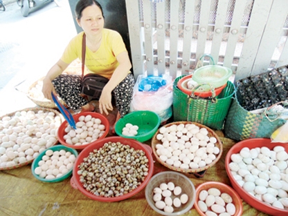 Hoang mang sợ ăn nhầm trứng vịt lộn Trung Quốc