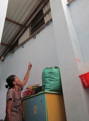 Xây nhà đại đoàn kết sai thiết kế Xuống cấp nhưng chậm sửa chữa