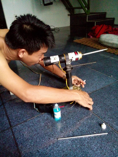 Nguy cơ từ việc tự chế súng cồn tại nhà