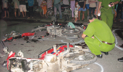 Mô tô đụng nhau làm 1 người tử vong