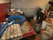 Hàng vạn quả trứng vịt Trung Quốc tuồn vào Việt Nam
