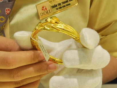 Giá vàng phát tín hiệu đi xuống