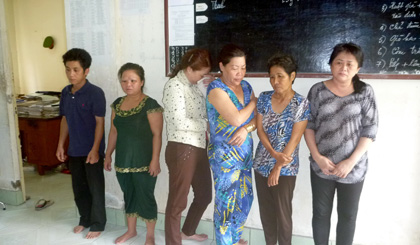 Bắt 6 đối tượng tổ chức ghi số đề