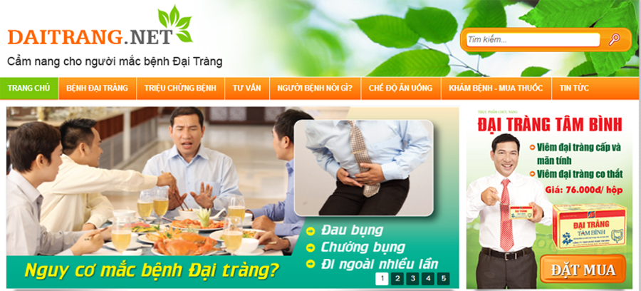 Giao diện website daitrang.net chạy tốt trên tất cả các giao diện từ PC, Máy tính bảng, Điện thoại thông minh (Smartphone)