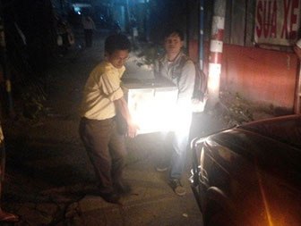 Máy chụp phóng xạ bị mất cắp Khởi tố 2 nghi can