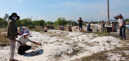 Đào đất nghĩa địa rồi đem bán