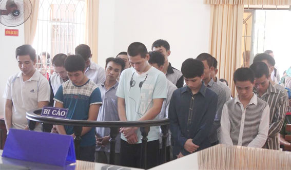 Xét xử 15 bị cáo gây rối ở các khu công nghiệp huyện Nhơn Trạch