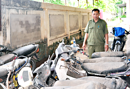 Đảm bảo trật tự trị an trên tuyến đường huyết mạch