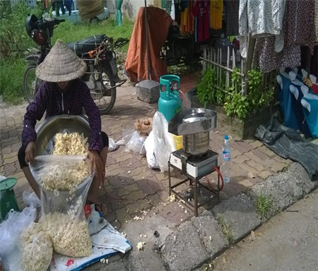 Cảnh giác với bắp rang bơ