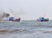 Nổ bình gas gây chìm tàu, 3 người chết và mất tích