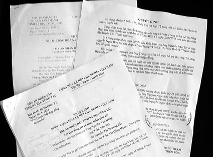 Vụ án hy hữu Kiện đòi ăn chia thành quả khiếu nại