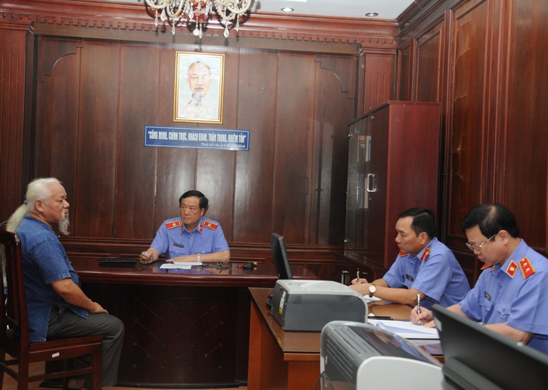 Viện trưởng VKSNDTC tiếp công dân