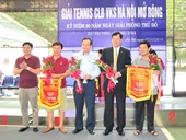Giải tennis CLB VKS Hà Nội mở rộng thành công tốt đẹp