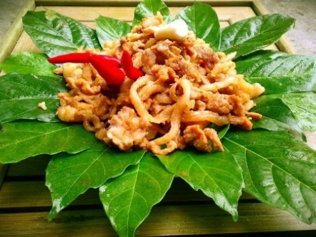 Độc đáo món chịn xồm xứ Nghệ