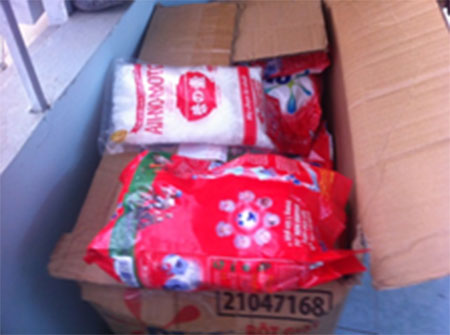 Bắt 2 xe ô tô chở hàng giả