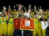 Đánh bại Hà Nội T T, Sông Lam Nghệ An vô địch giải U 21 Báo Thanh Niên