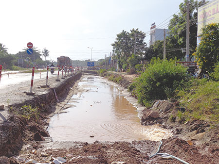 Tiến độ thi công QL1A chậm Cần xem lại năng lực đơn vị thi công