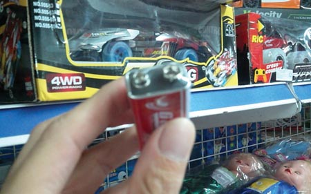 Cẩn trọng với hàng Trung Quốc dễ dàng phát nổ