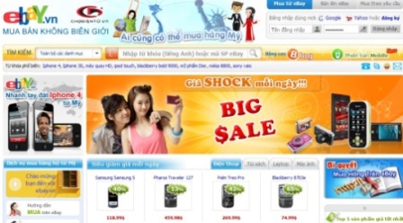 Mua sắm online Thiếu chuyên nghiệp và ế ẩm