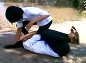 Đang xử lý vụ nữ sinh bị đánh giữa lộ làng