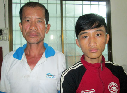 Bắt hai đối tượng trộm cắp xe máy