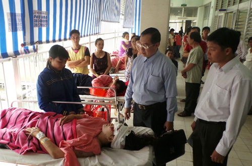 Nổ kinh hoàng ở Sài Gòn Nạn nhân bàng hoàng kể lại sự việc