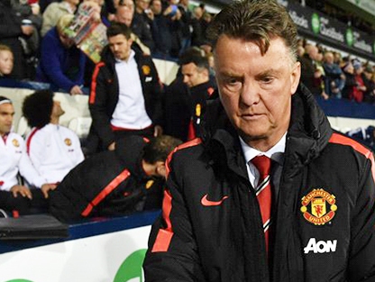 HLV Van Gaal vẫn thấy vui mừng khi M U hòa West Brom